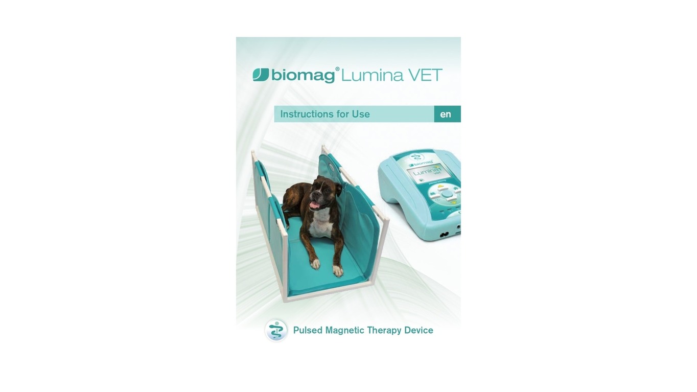 Manual de uso Biomag Lumina VET - EN